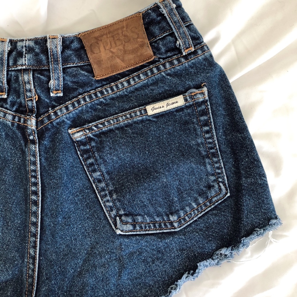 Guess denim cutoff shorts